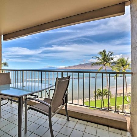 Beachfront Kihei Sanctuary With Lanai And Ocean Views! المظهر الخارجي الصورة