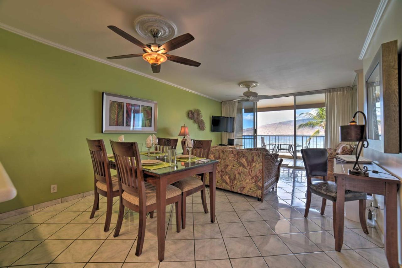 Beachfront Kihei Sanctuary With Lanai And Ocean Views! المظهر الخارجي الصورة