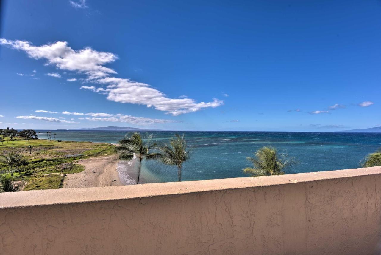 Beachfront Kihei Sanctuary With Lanai And Ocean Views! المظهر الخارجي الصورة