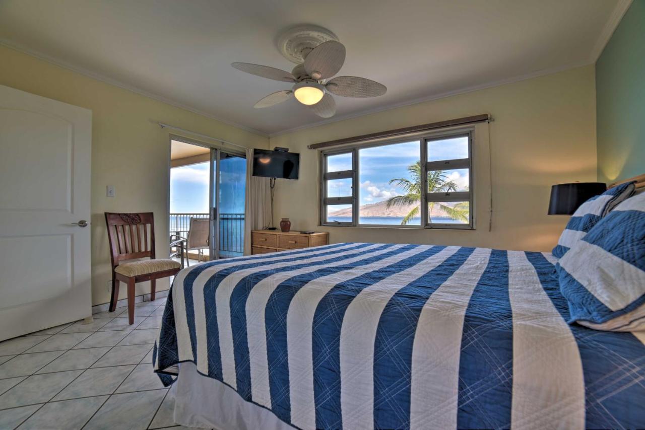 Beachfront Kihei Sanctuary With Lanai And Ocean Views! المظهر الخارجي الصورة